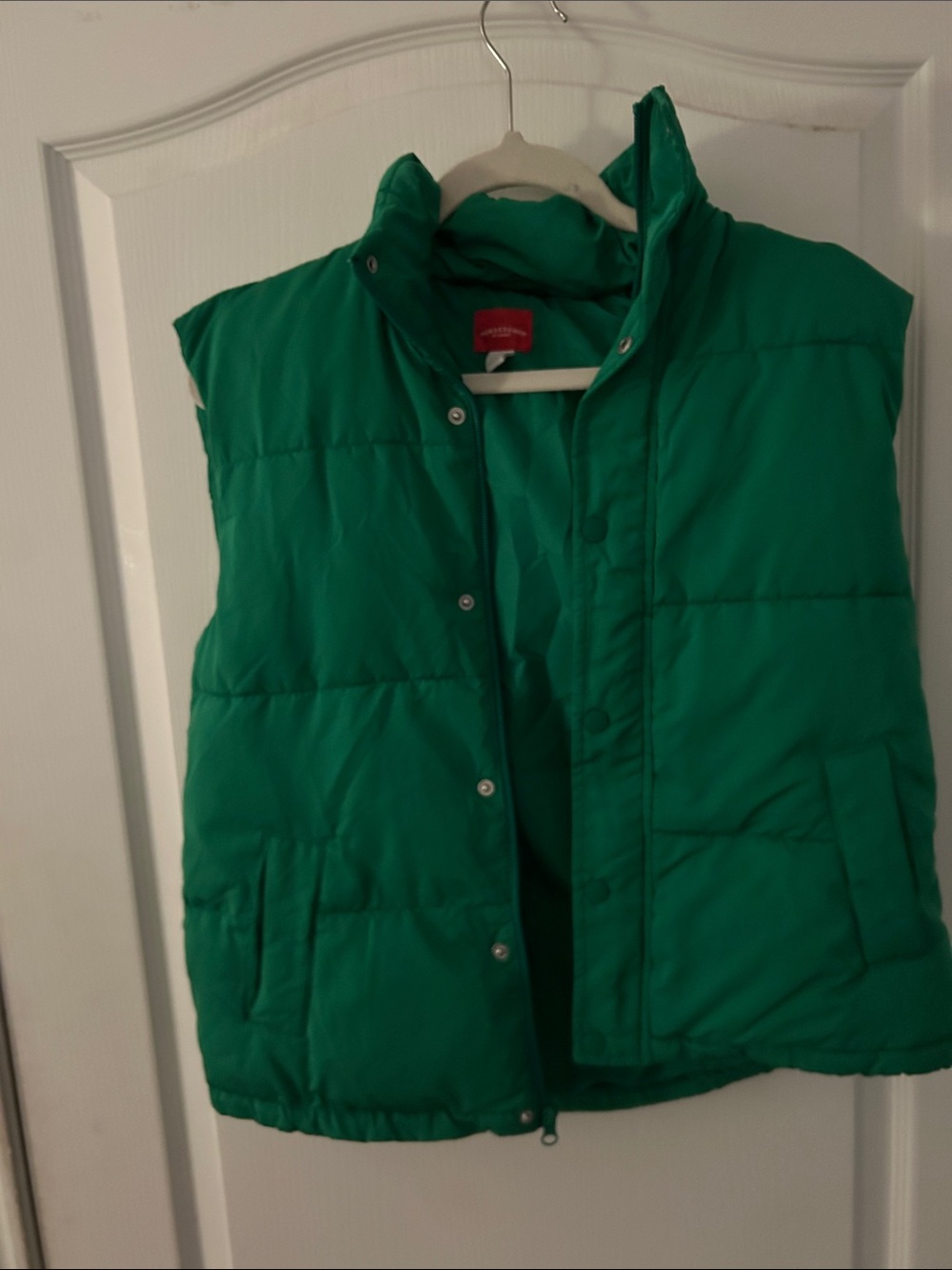Target Green Quilted Kids Puffer Vest